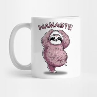 Funny Yoga Lover Sloth Mug